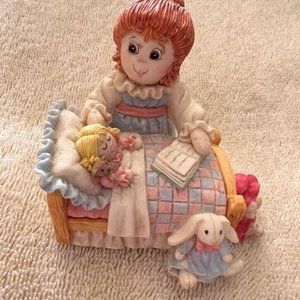 Vintage 1998 Mother's Little Angel Sarah and Tess Figurine 843154 Matthew Danko